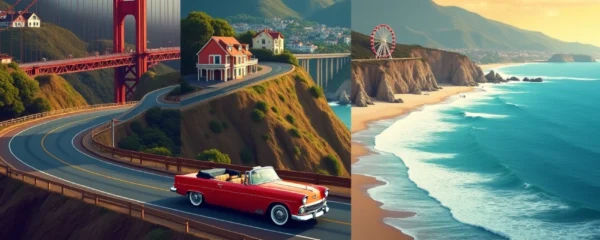 road trip lungo la costa californiana