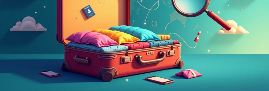 fare le valigie per un viaggio lungo